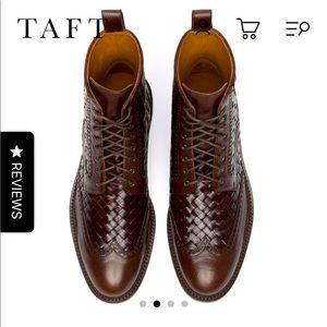 The Saint Boot in Espresso- Never Worn